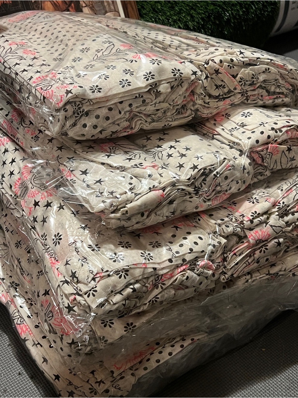 50 FREE PEOPLE REUSABLE TOTES Shoulder Bag  BOHO SHOPPING BAGS Lot